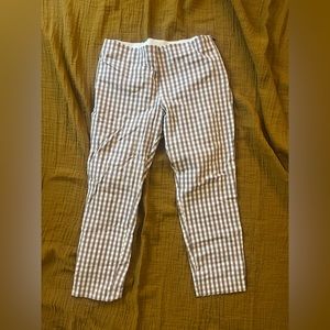 Plaid A New Day ankle pants